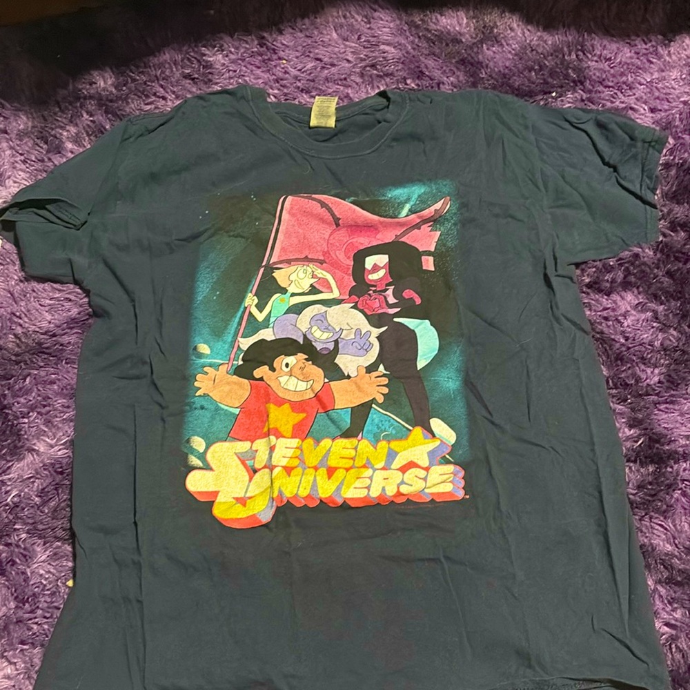 Gildan Steven Universe Navy Short Sleeve, Size L